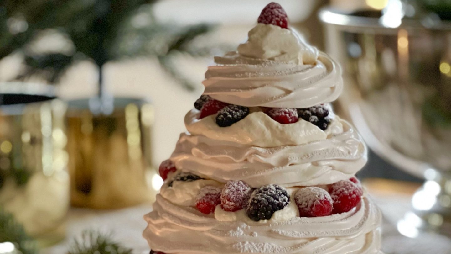 Pavlova sapin de Noël