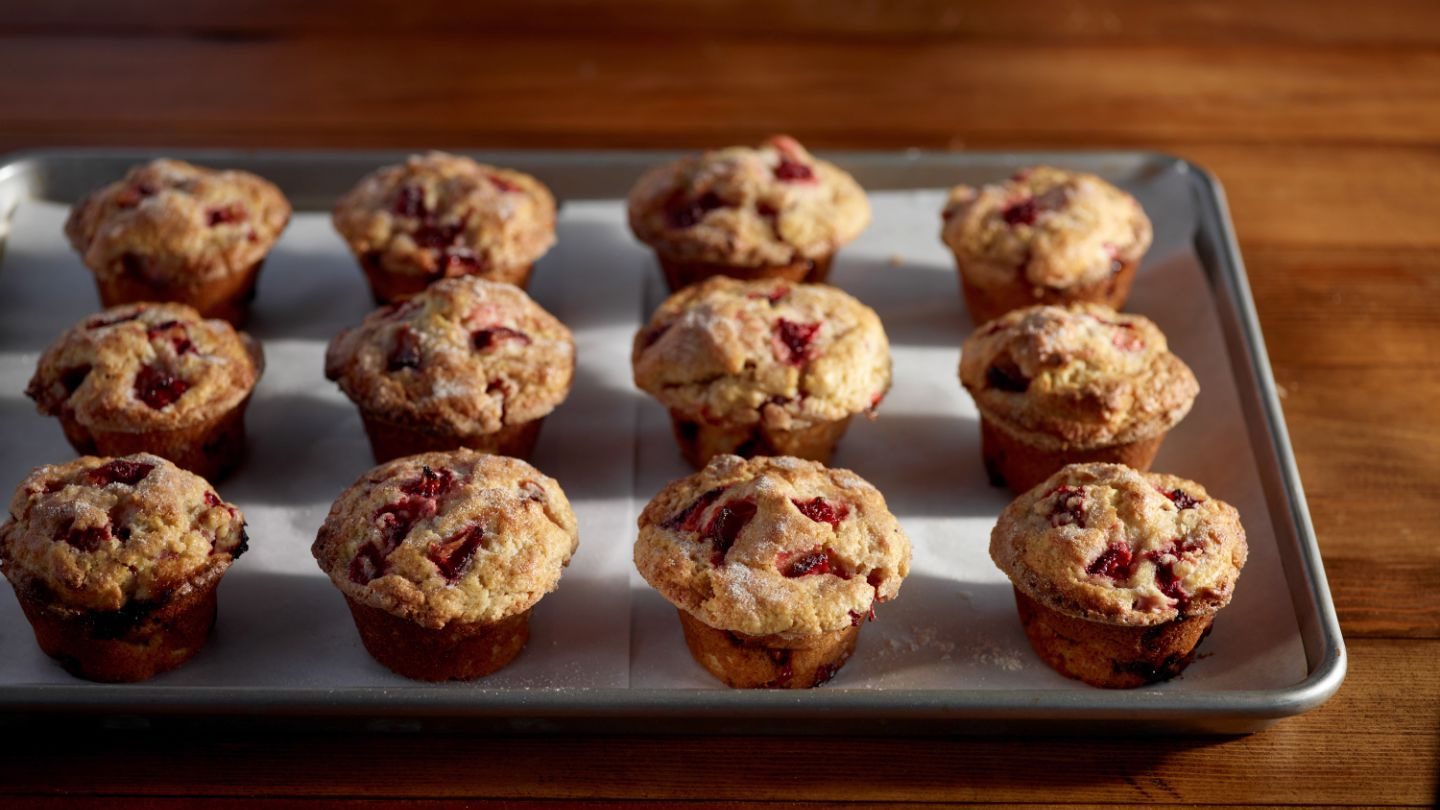 Recette de muffins aux fraises