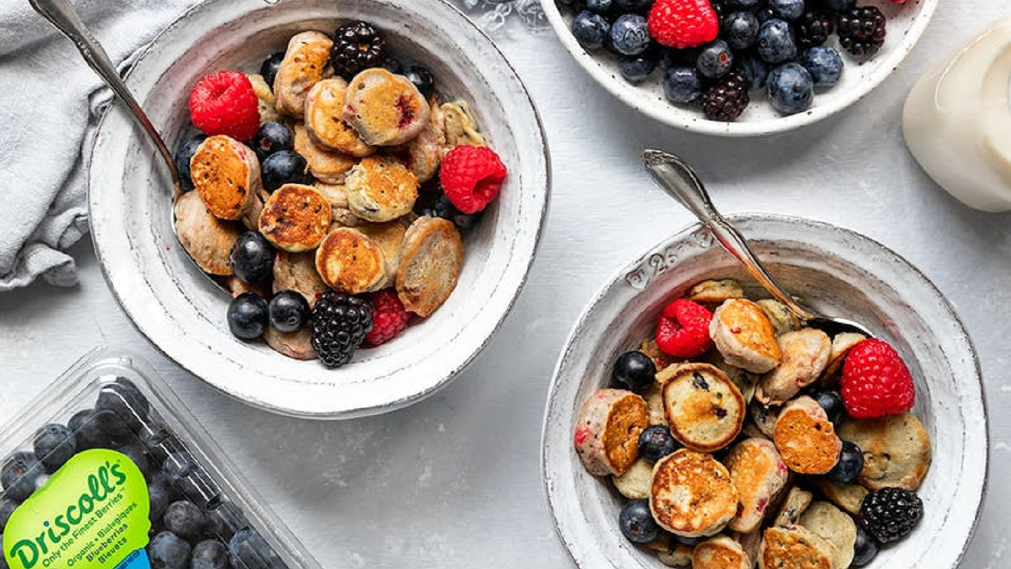 Recette de crêpes vegan aux fruits rouges