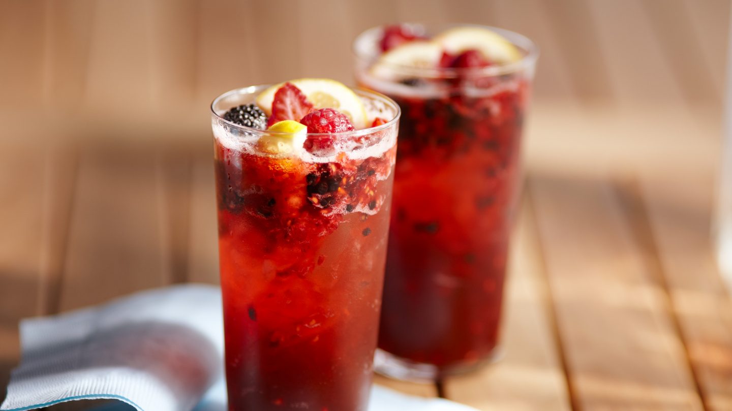 Recette simple de sangria aux fruits rouges