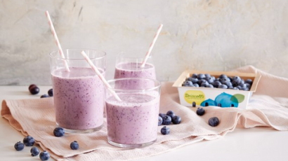 Smoothie à la myrtille