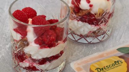 Trifle à la framboise 