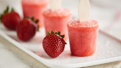 Glaces margarita à la fraise