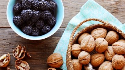 Muffins sans gluten aux mûres et au citron 