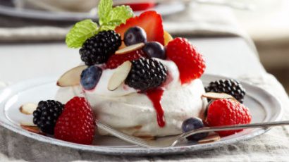 Meringues de fruits festives 