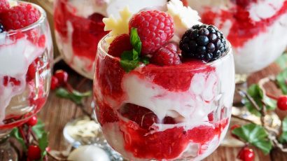 Eton mess aux framboises