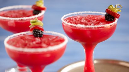 Recette de margarita aux trois fruits rouges