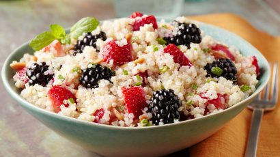 Quinoa  avec vinaigrette au miel