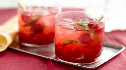 Caipirinha aux framboises 