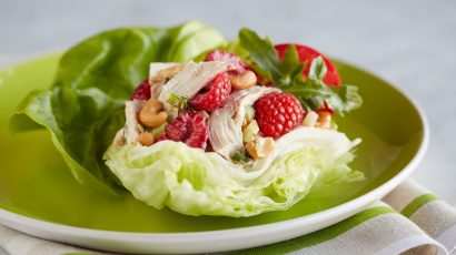 Salade de poulet fumé