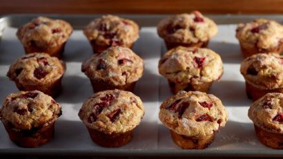 Recette de muffins aux fraises