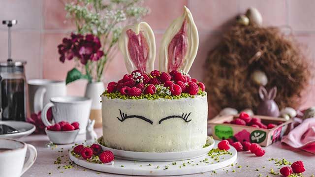 Gâteau lapin de Pâques