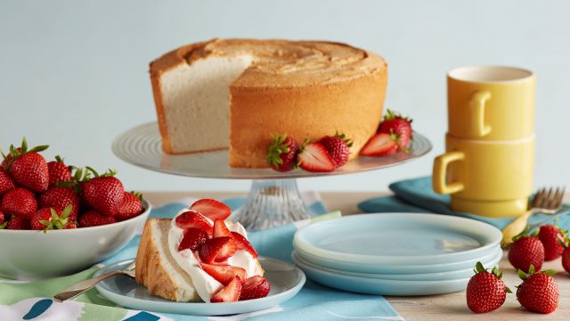 Strawberry Shortcake with Orange Whipped Cream